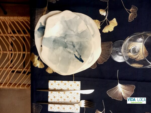 Platos colección "Nuvole Azzurre"