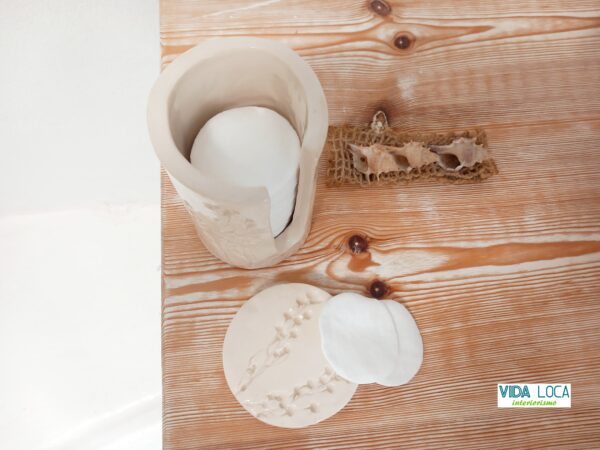 Dispensador de algodones "Flores" - Imagen 4