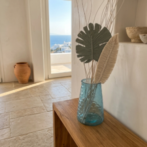 Hojas decorativas de macramé