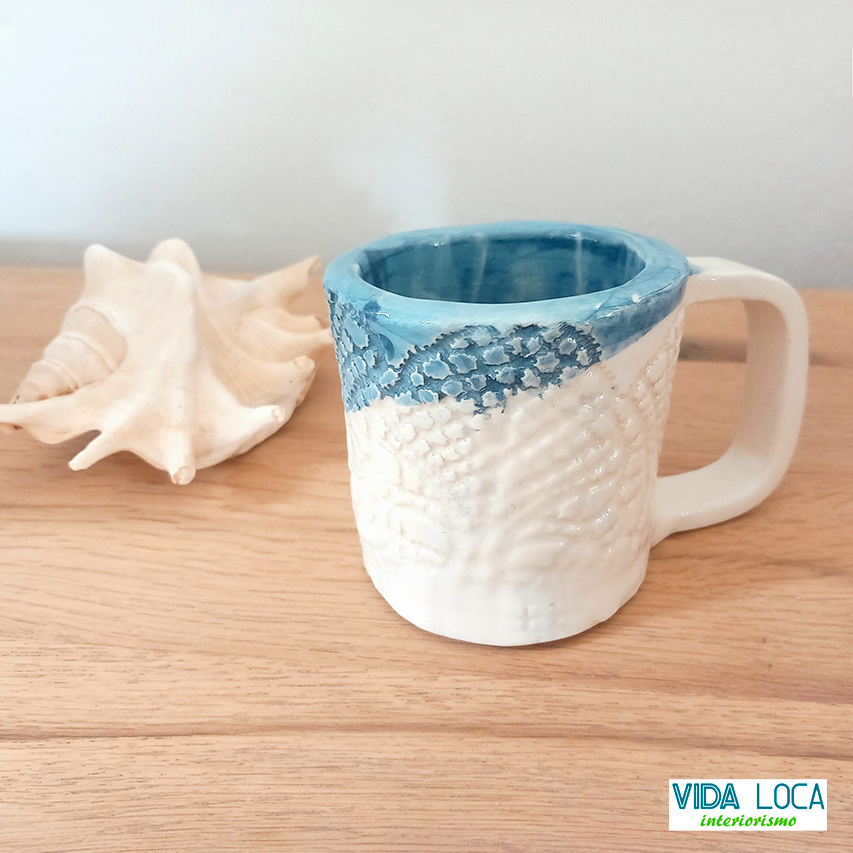 Taza cappuccino – materia viva