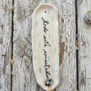 Portaincienso cerámica personalizable