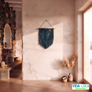 Tapiz de Macramé "Océano"