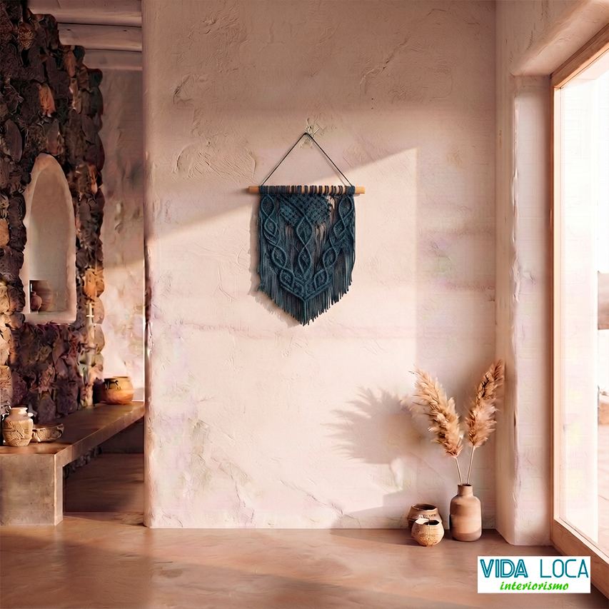 Tapiz de Macramé "Océano"