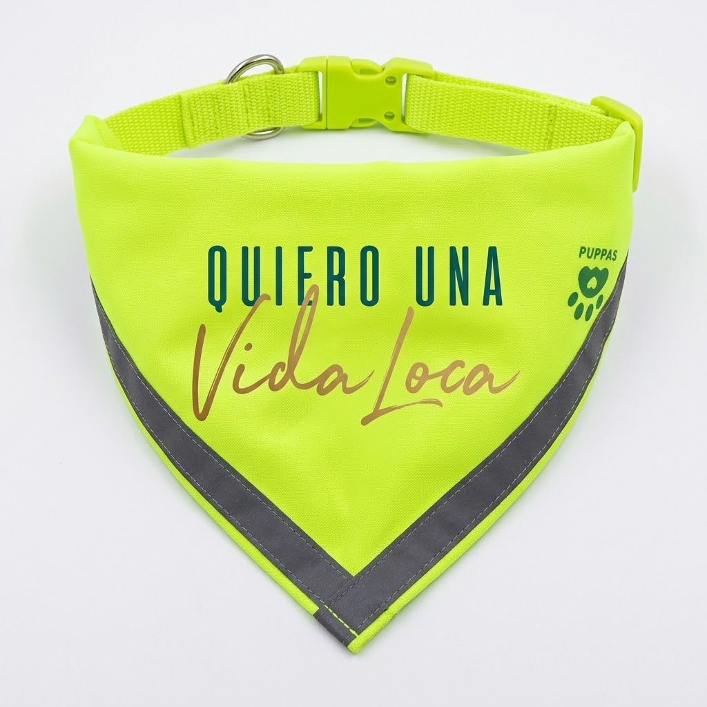 Bandana fluo perrito